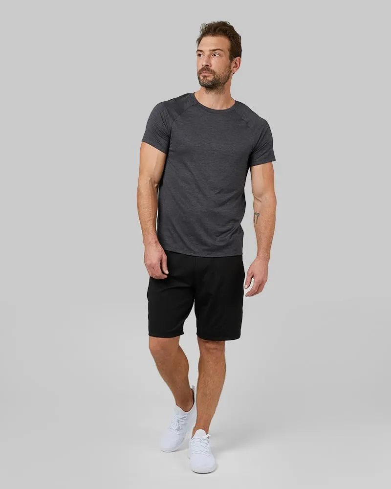 32 Degrees Cool Mens Active T-Shirt | Raglan Short Sleeve | Quick Dry | Anti-Odor