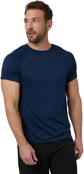 32 Degrees Cool Mens Active T-Shirt | Raglan Short Sleeve | Quick Dry | Anti-Odor
