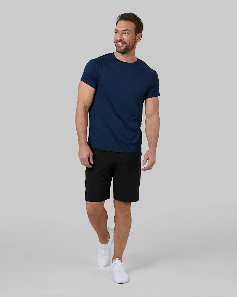 32 Degrees Cool Mens Active T-Shirt | Raglan Short Sleeve | Quick Dry | Anti-Odor