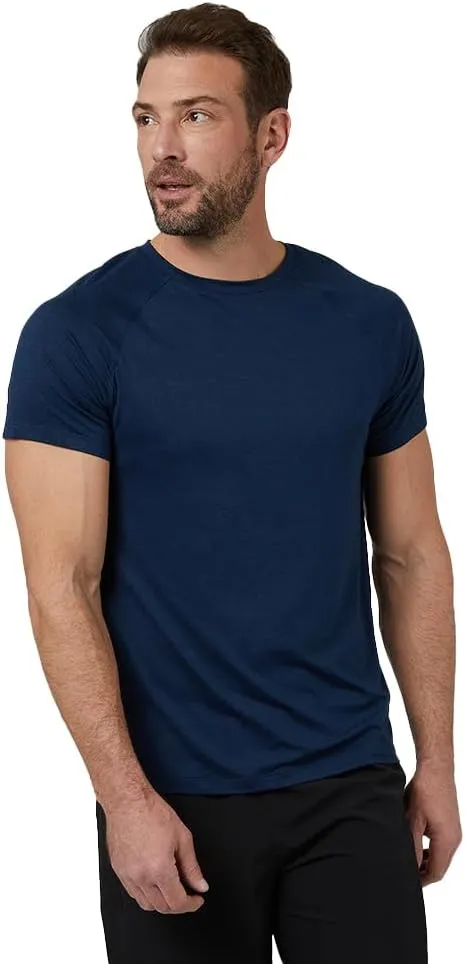 32 Degrees Cool Mens Active T-Shirt | Raglan Short Sleeve | Quick Dry | Anti-Odor