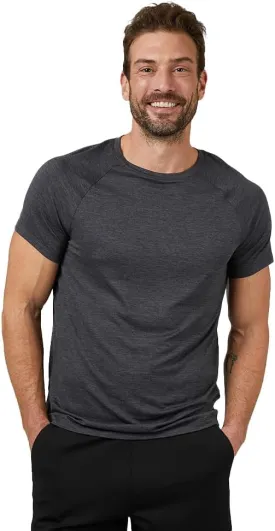 32 Degrees Cool Mens Active T-Shirt | Raglan Short Sleeve | Quick Dry | Anti-Odor