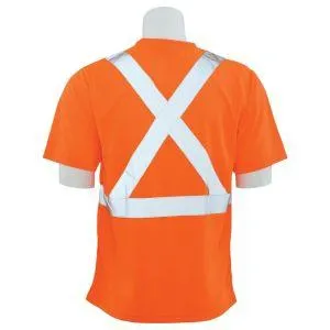 9006SX Class 2 Mesh T-Shirt with X-Back Reflective Tape
