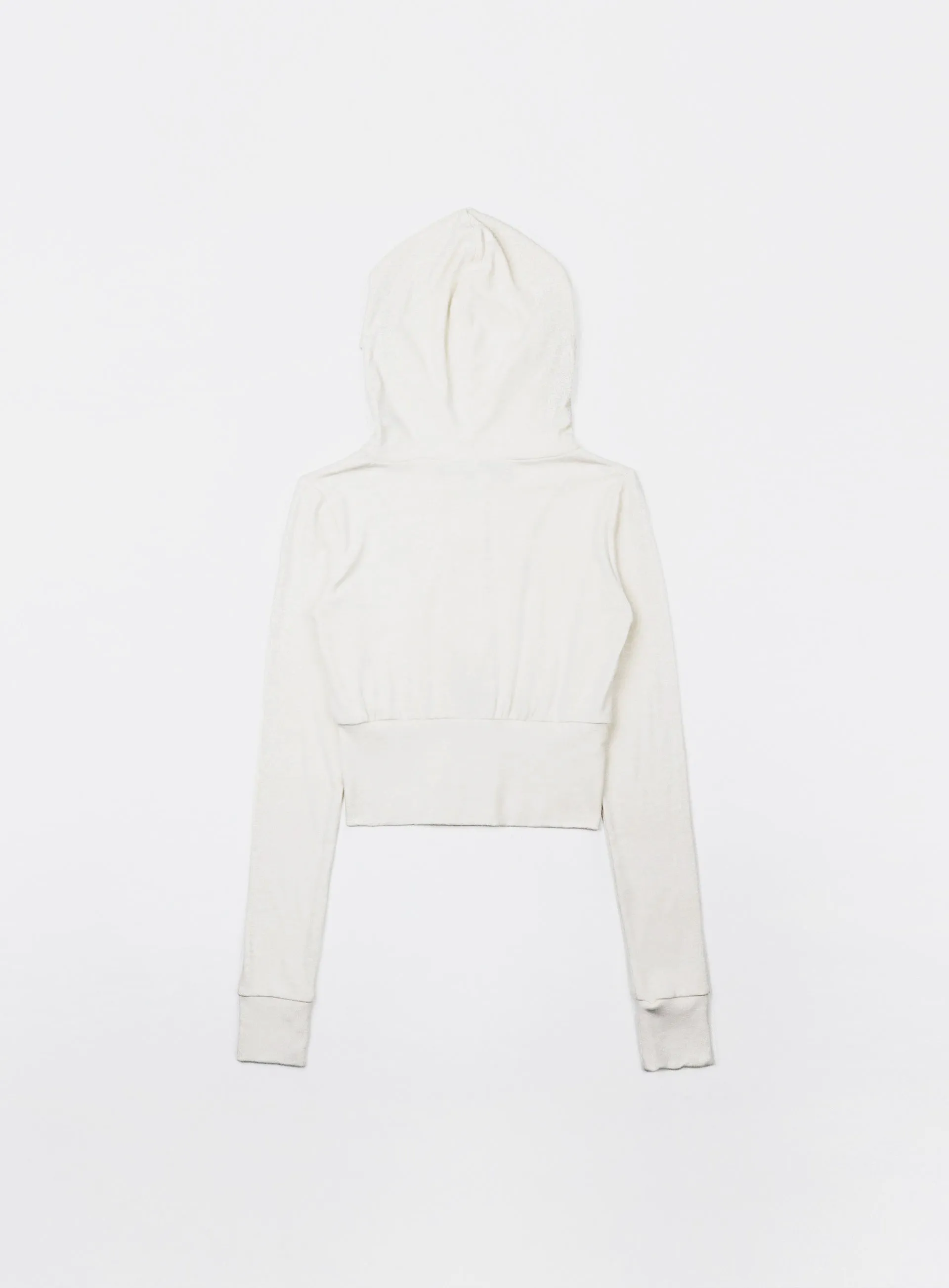 Badblood Beyond Soft Hood Zip-Up Slim Fit - Cream