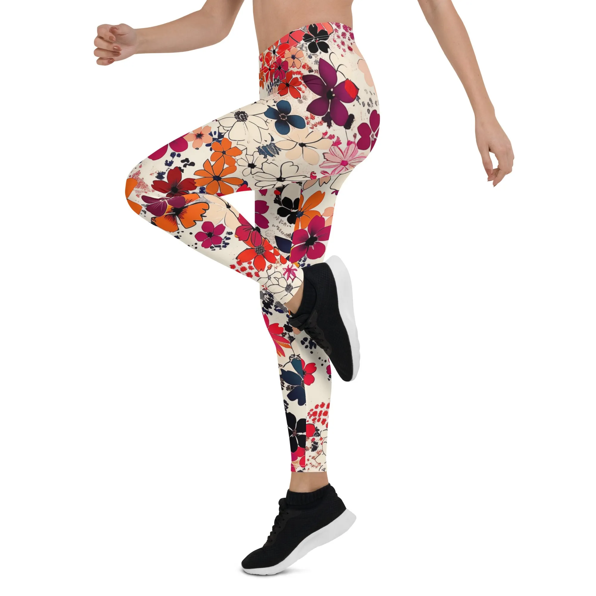 Beautiful Lovely Floral Leggings