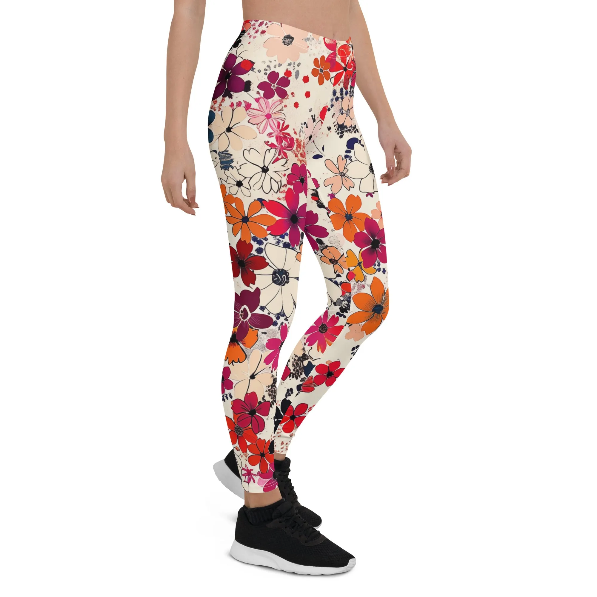 Beautiful Lovely Floral Leggings