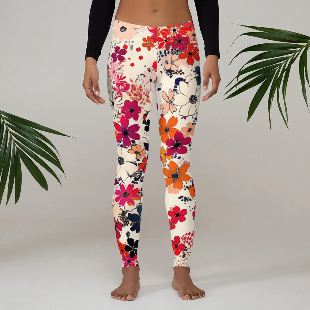Beautiful Lovely Floral Leggings