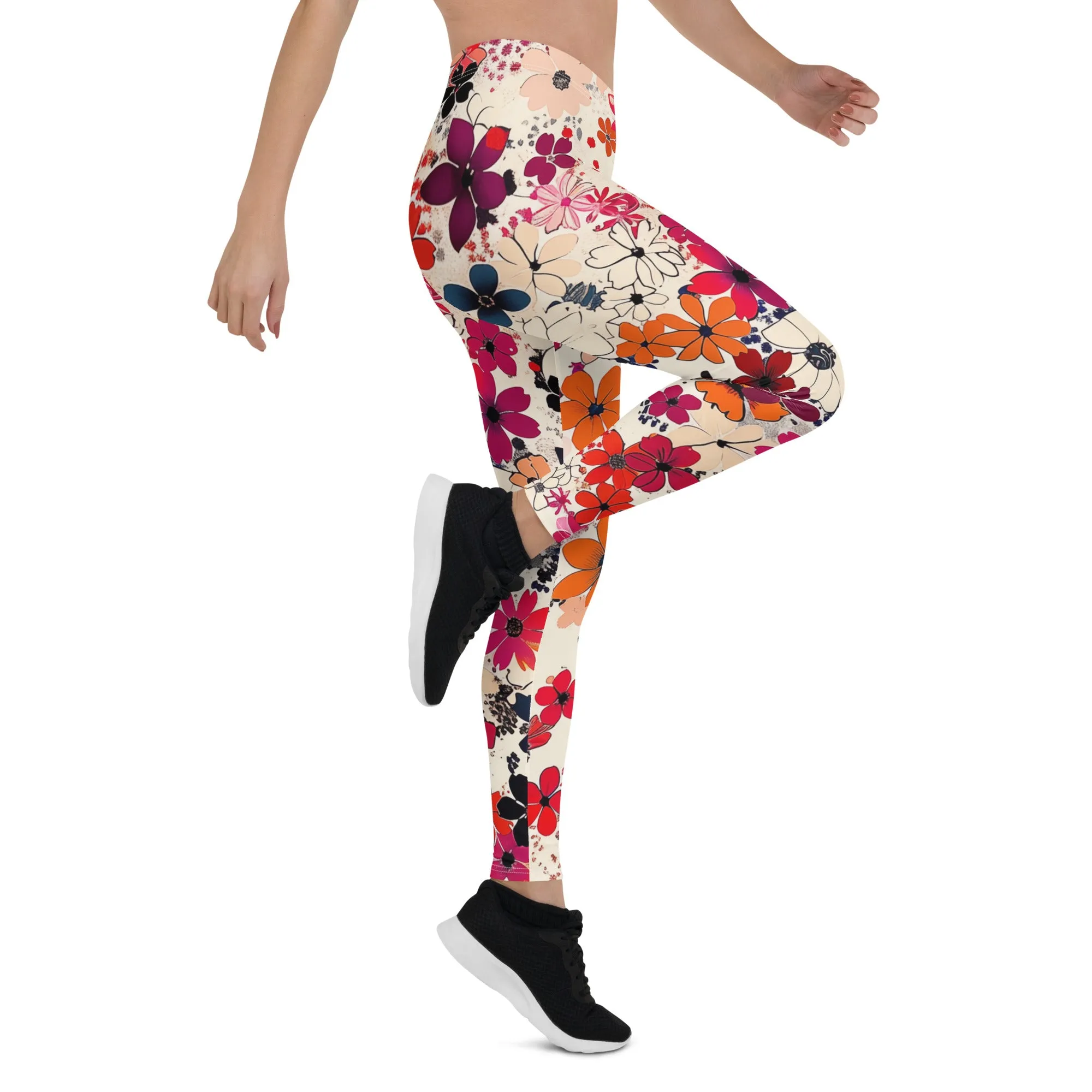 Beautiful Lovely Floral Leggings