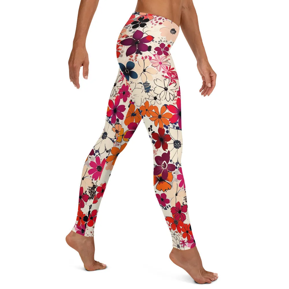 Beautiful Lovely Floral Leggings