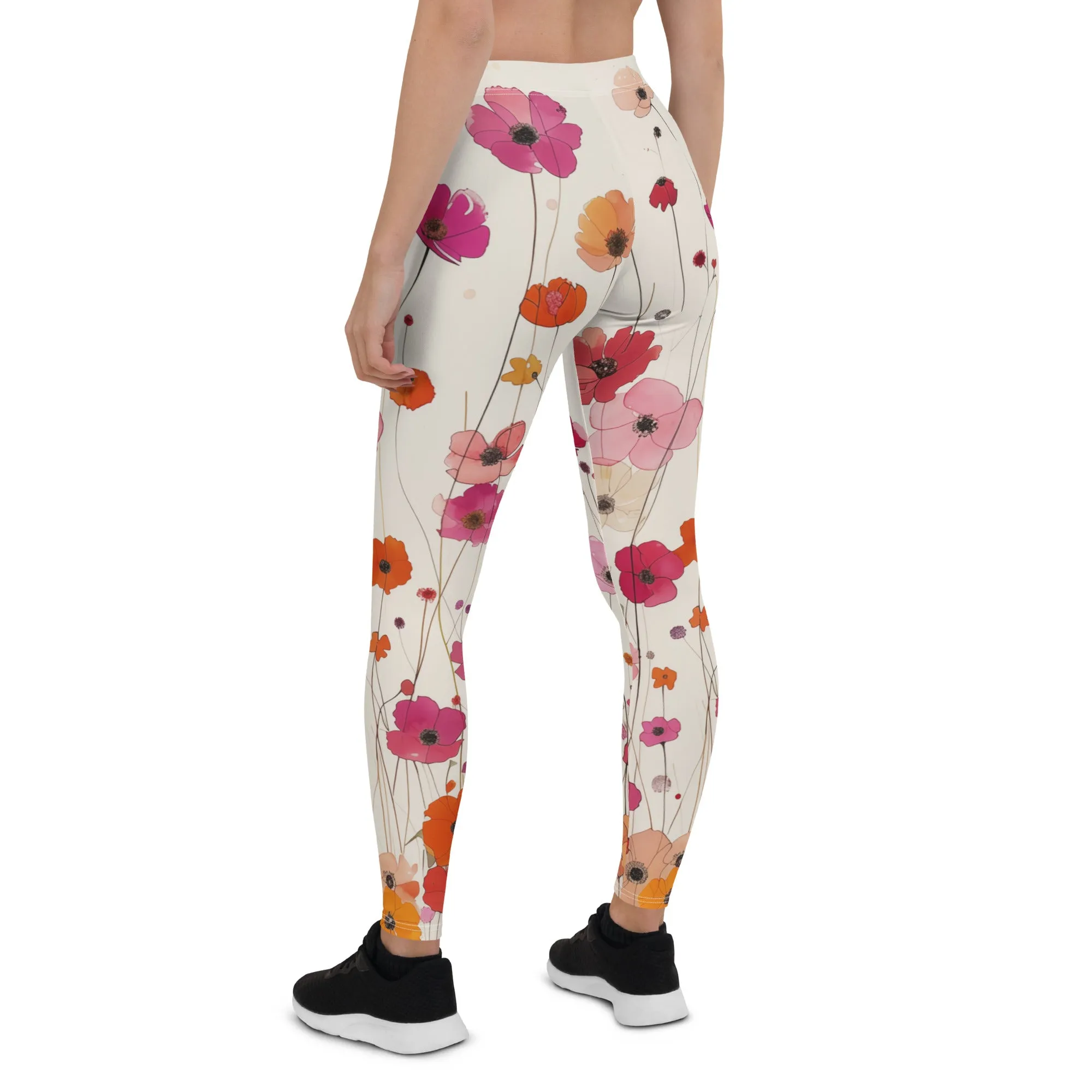 Beautiful Nature Inspired Floral Leggings