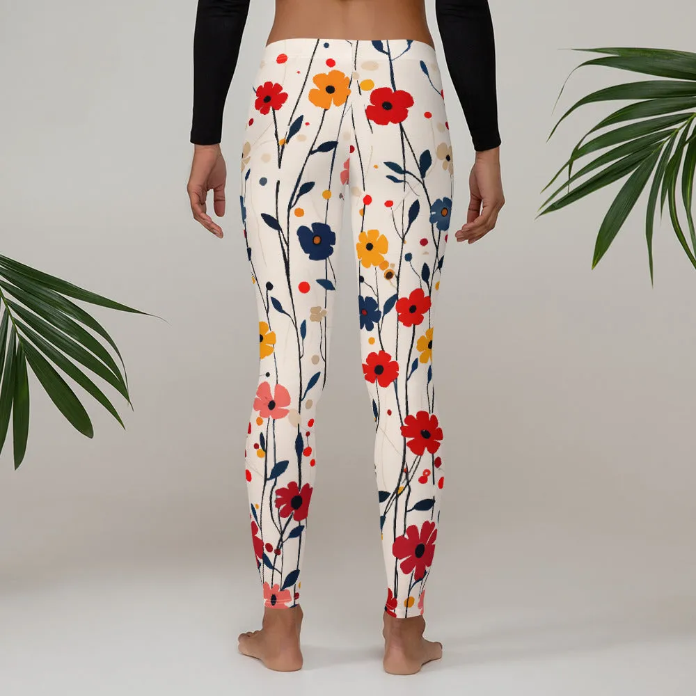 Cool Floral Designer Leggings