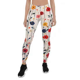 Cool Floral Designer Leggings