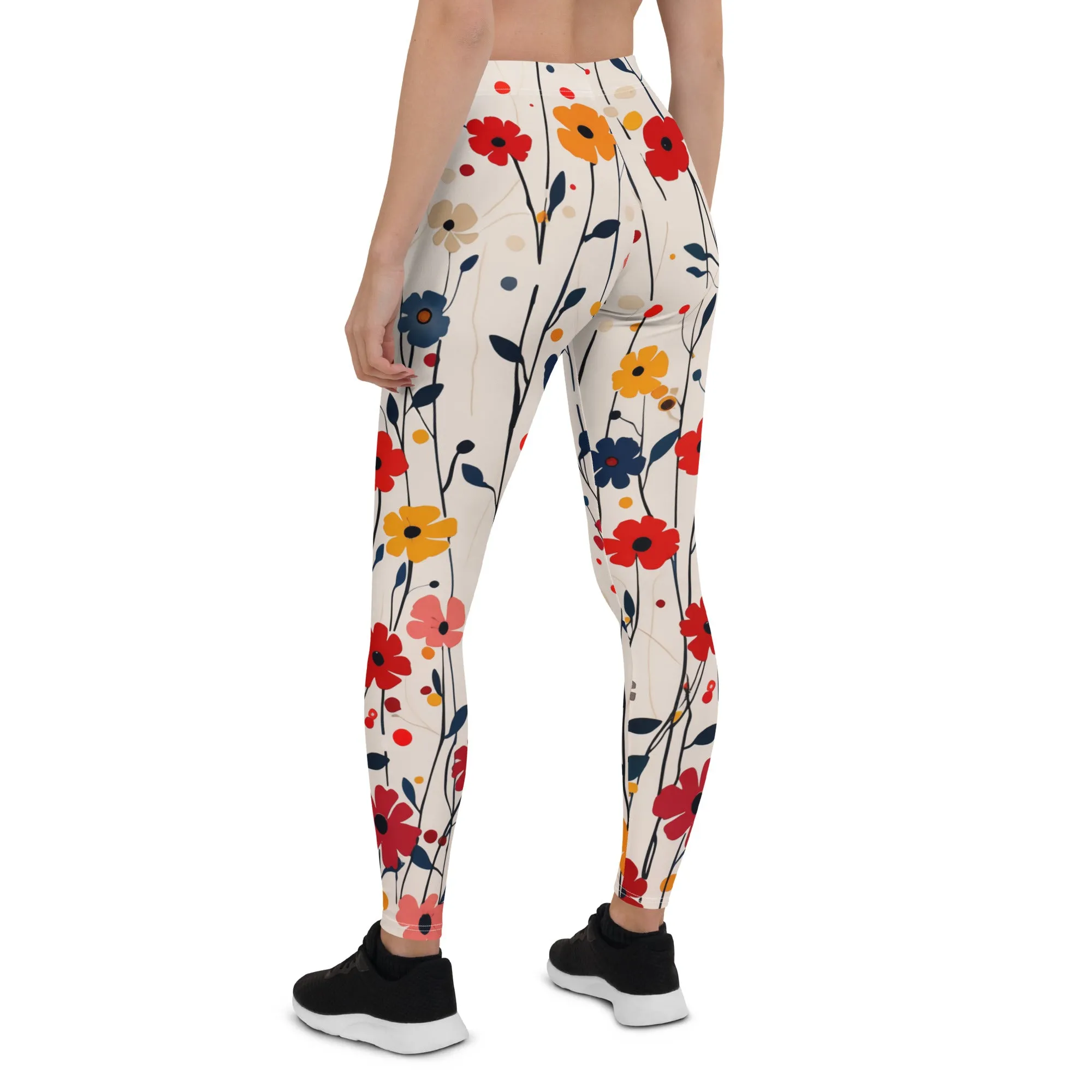 Cool Floral Designer Leggings