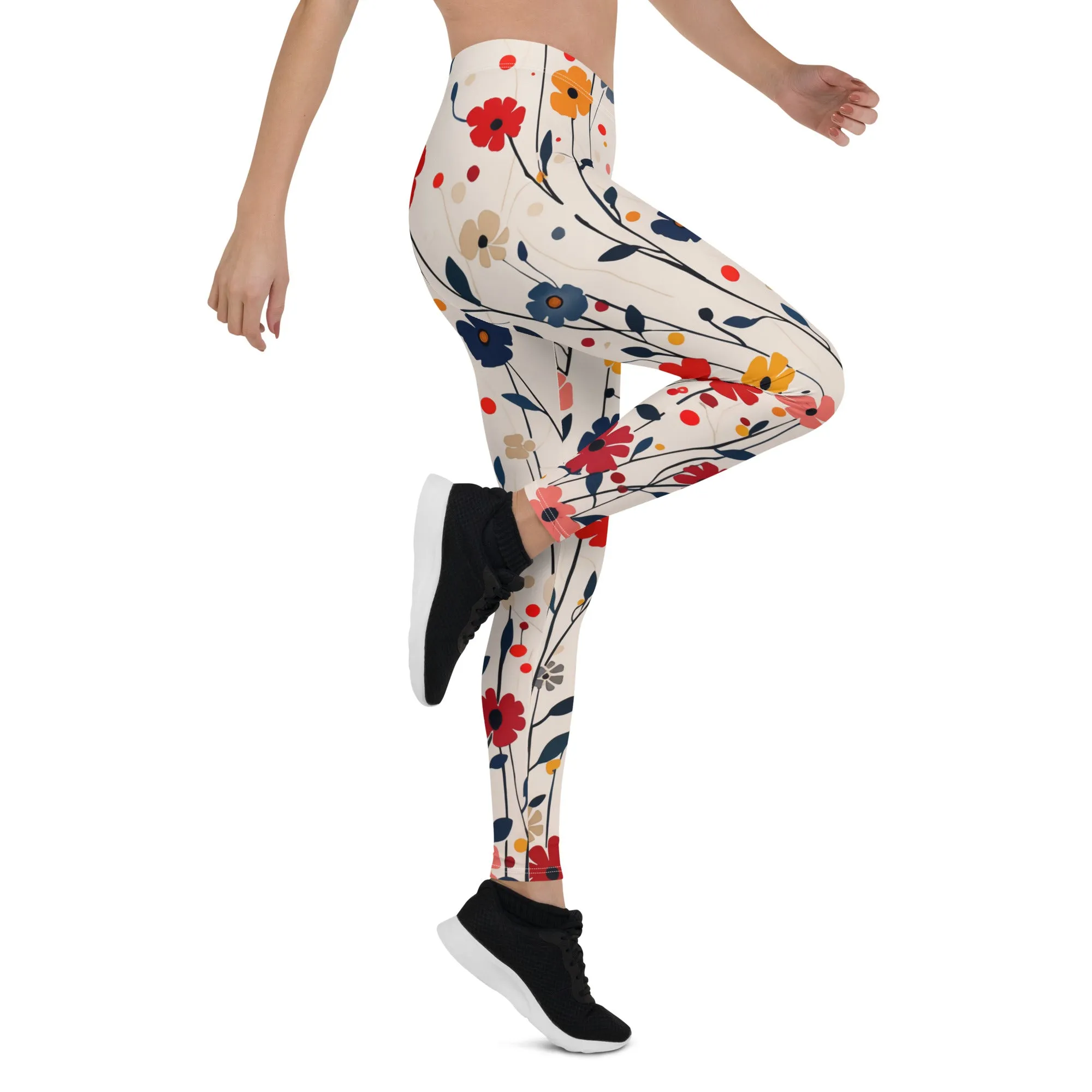 Cool Floral Designer Leggings