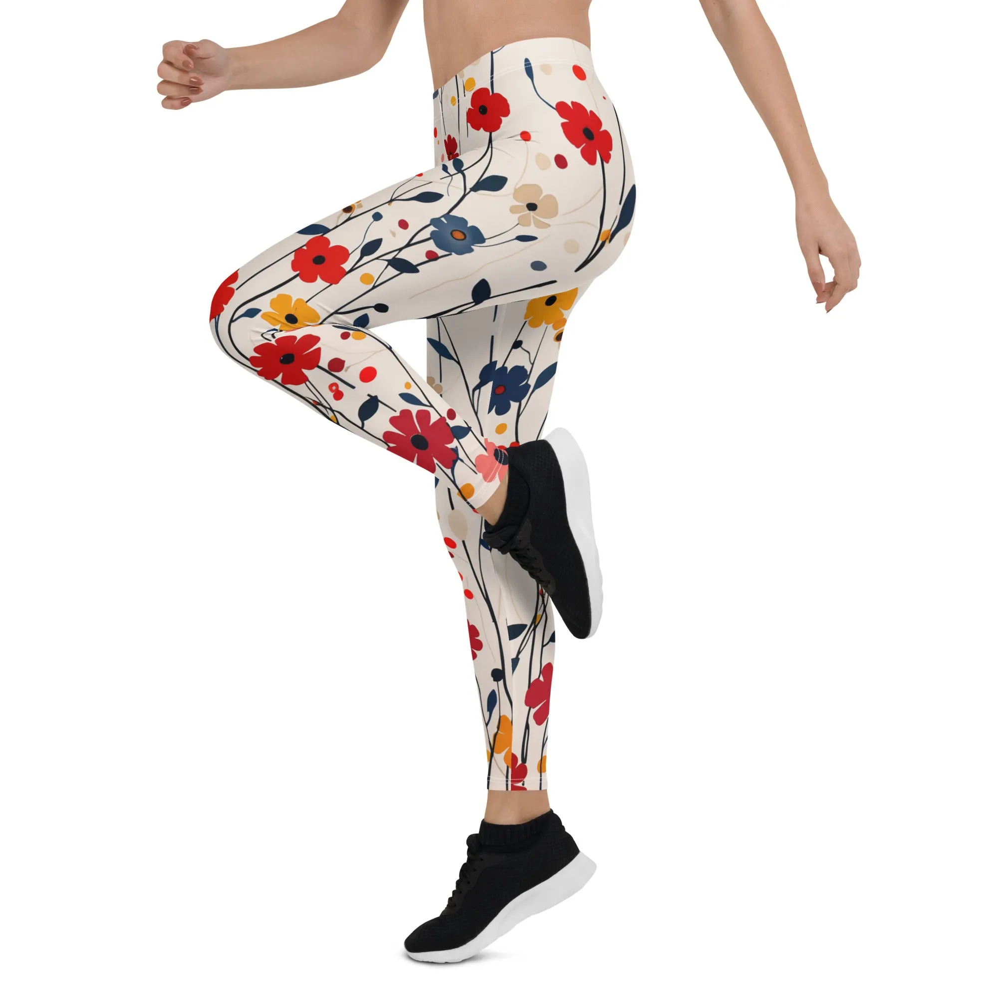 Cool Floral Designer Leggings