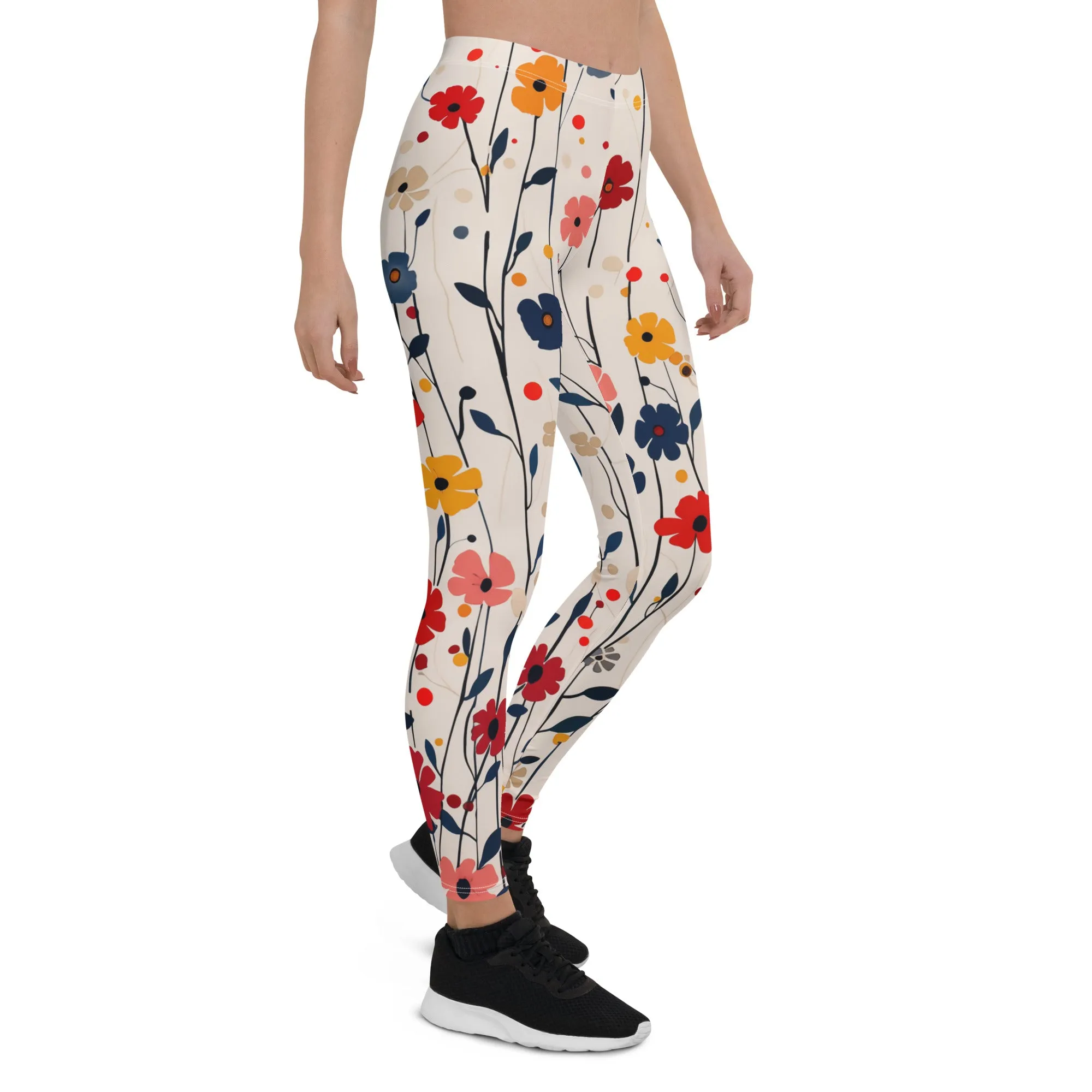 Cool Floral Designer Leggings