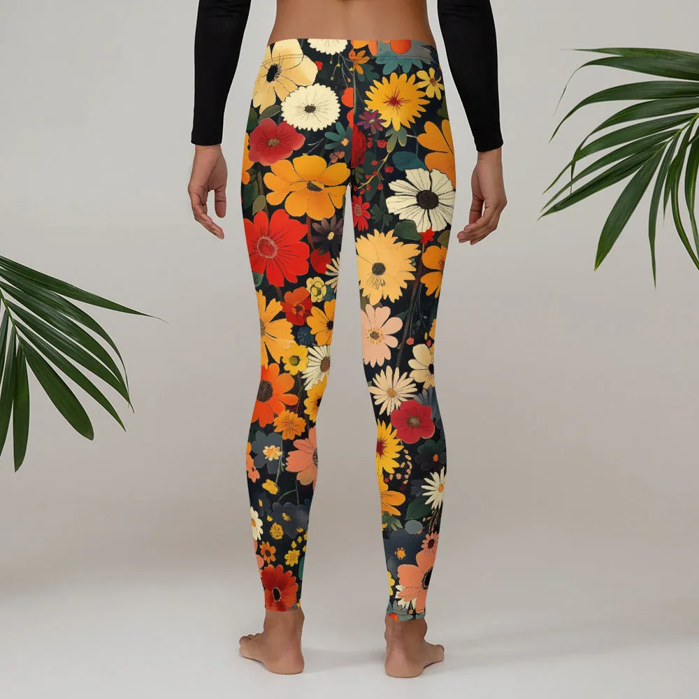 Cool Sexy Floral Leggings