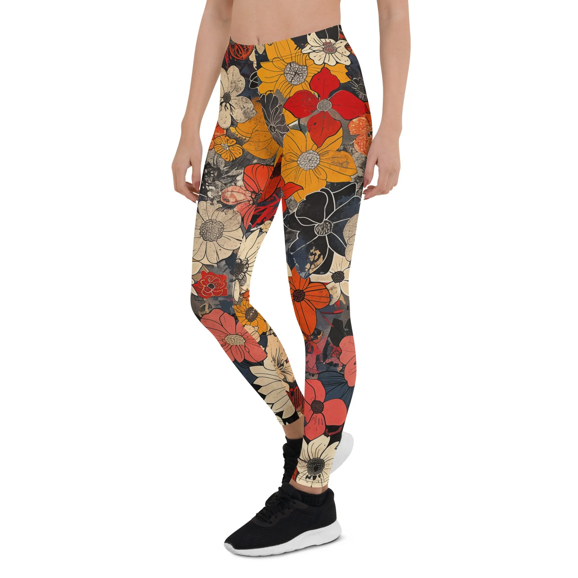 Creative Dusty Floral Leggings