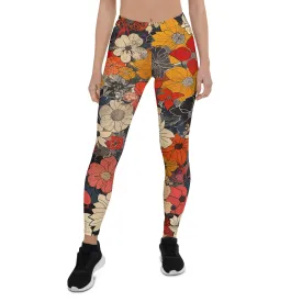 Creative Dusty Floral Leggings