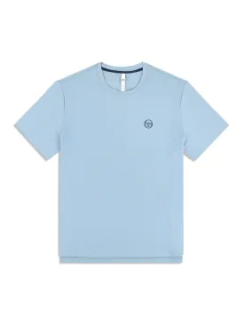 Elio Performance T-Shirt- Faded Denim