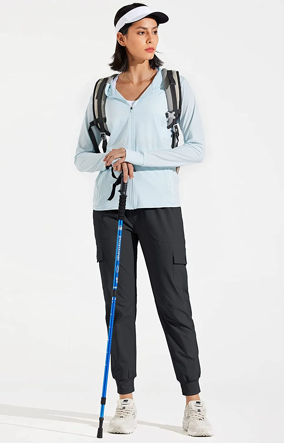 FashionSierra - Hiking Cargo Joggers Pants Lightweight Quick Dry Capris Golf Pants