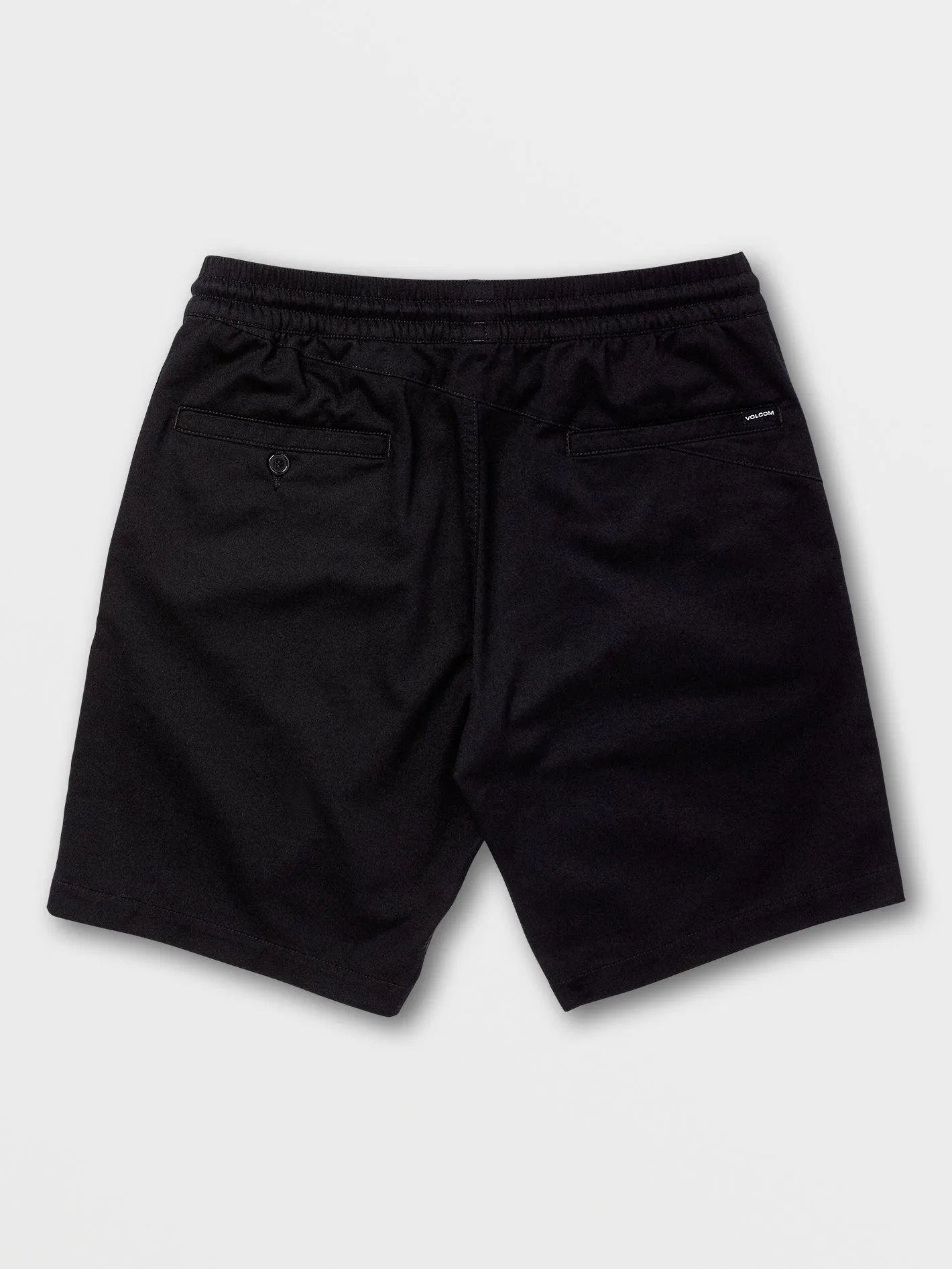 Frickin Elastic Waist Shorts - Black