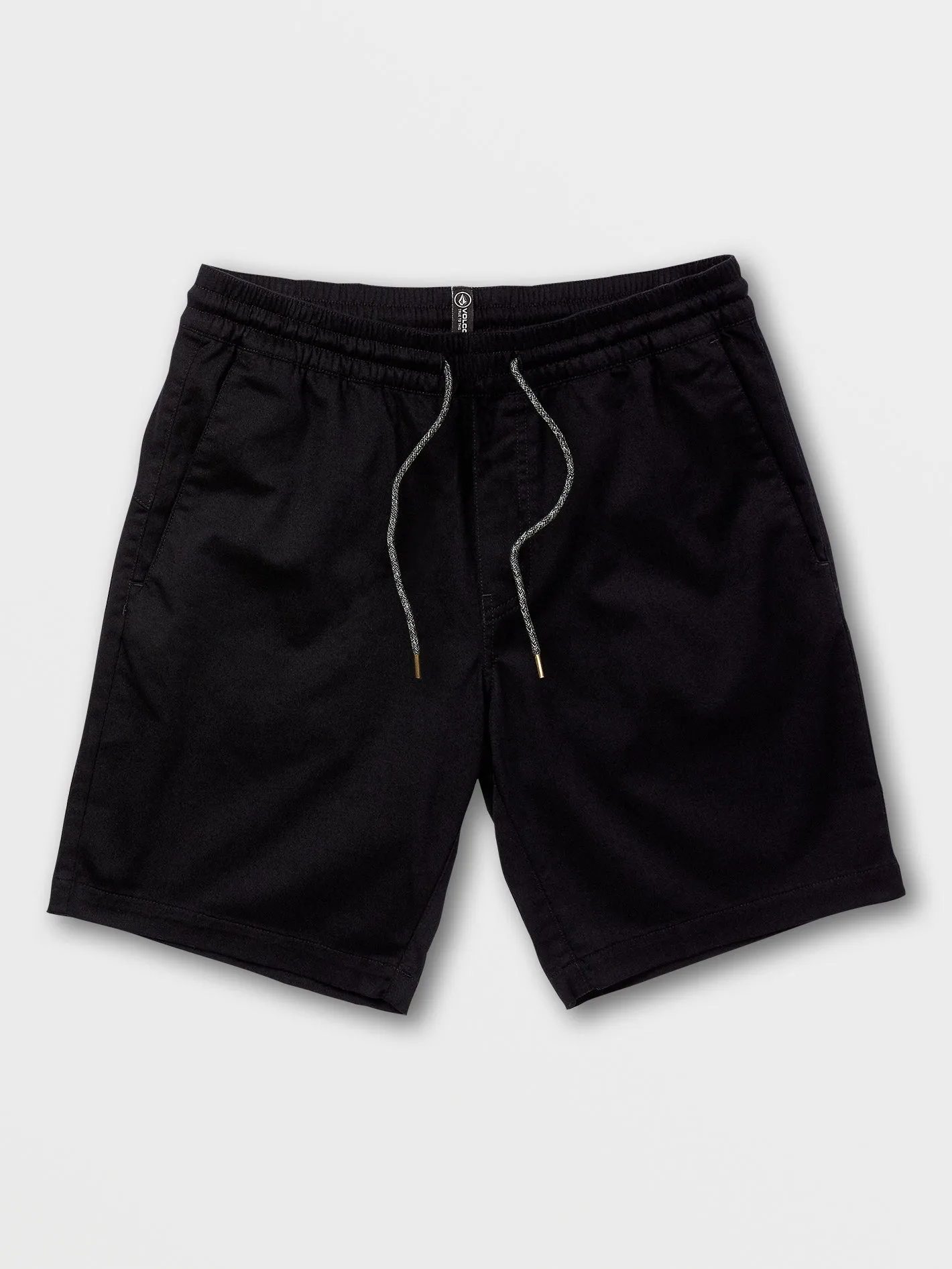 Frickin Elastic Waist Shorts - Black
