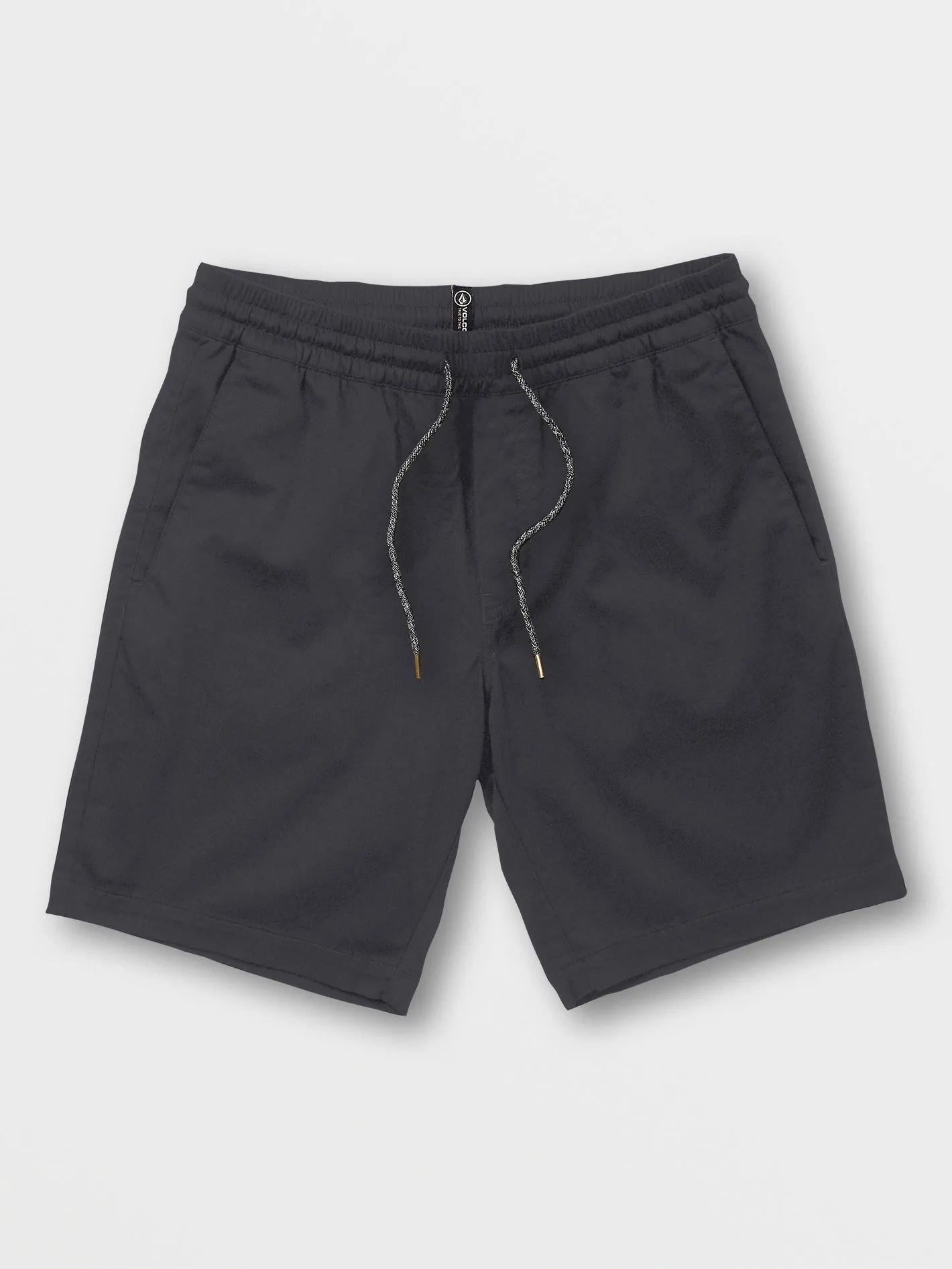 Frickin Elastic Waist Shorts - Charcoal