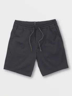 Frickin Elastic Waist Shorts - Charcoal