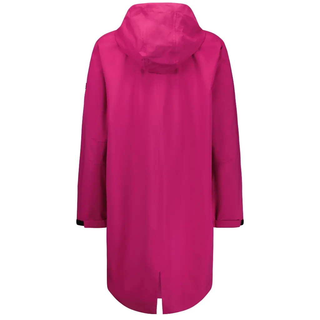 Georgie Women's Waterproof Rain Coat - Fuchsia