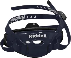 Green Gridiron Riddell SpeedFlex Hard Cup Cam-Loc Chinstrap   Chrome US Flag Helmet Decal (Medium, Navy)
