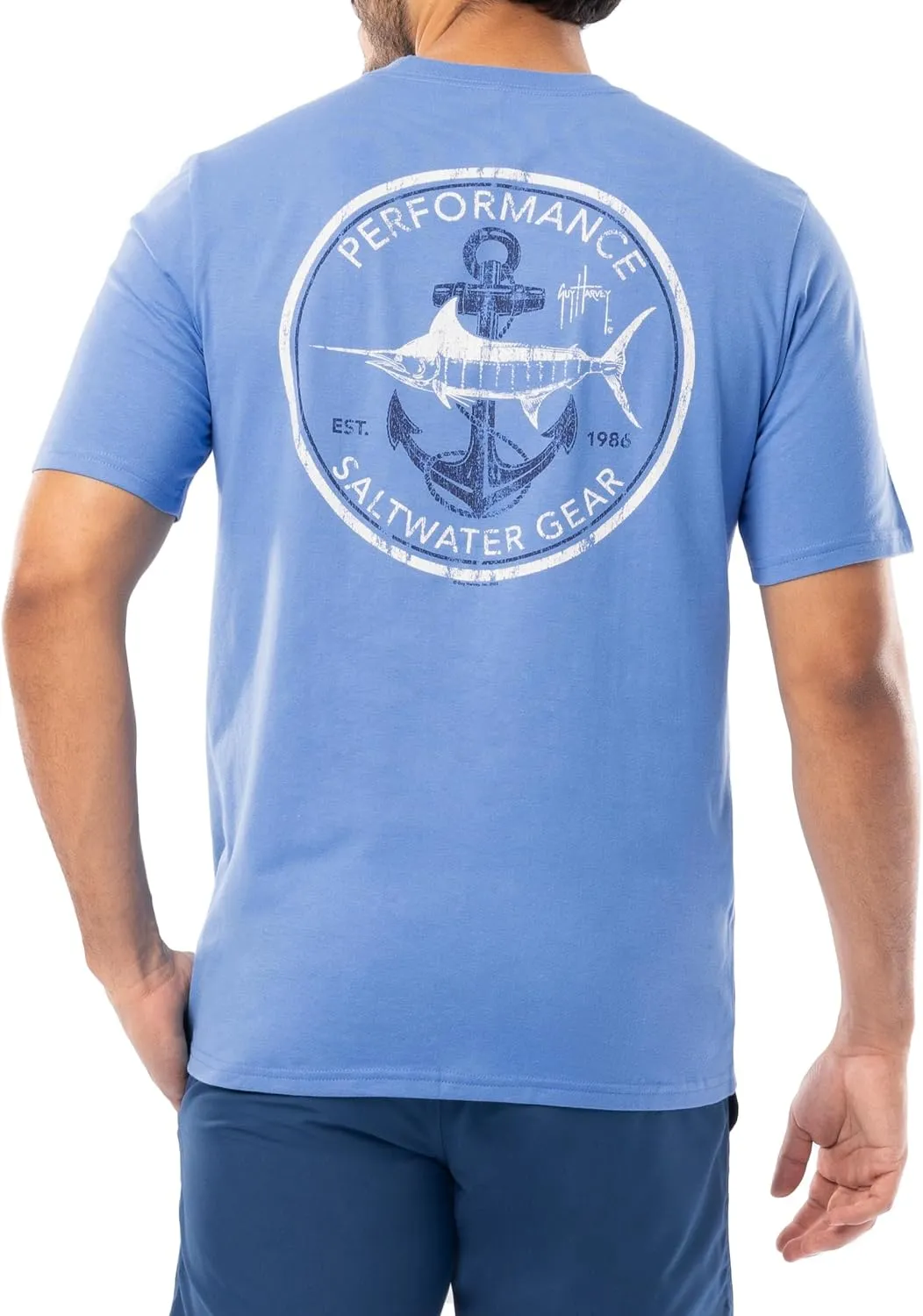 Guy Harvey Mens Threadcycled Short Sleeve T-Shirt