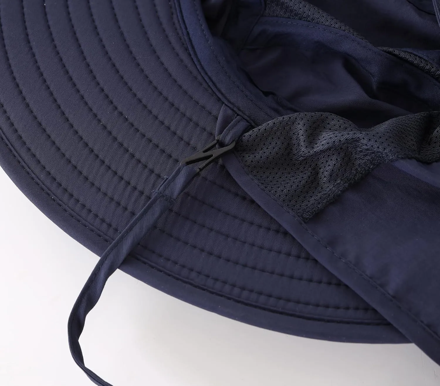 Home Prefer UPF 50  Mens Wide Brim Fishing Hat with Neck Flap Sun Hat for Men Women Sun Protection Cap