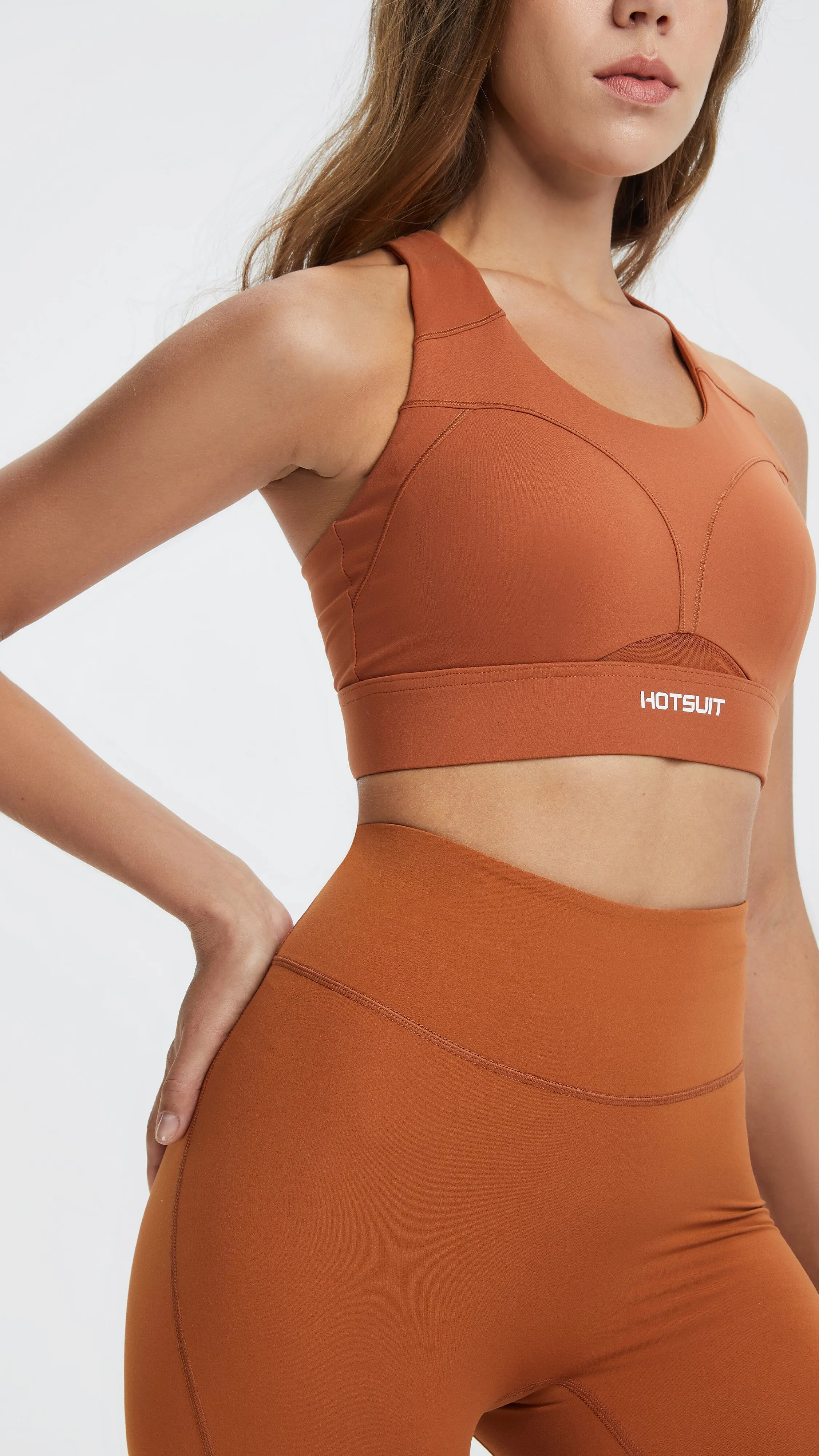 HOTSUIT Women High Action Sports Bra