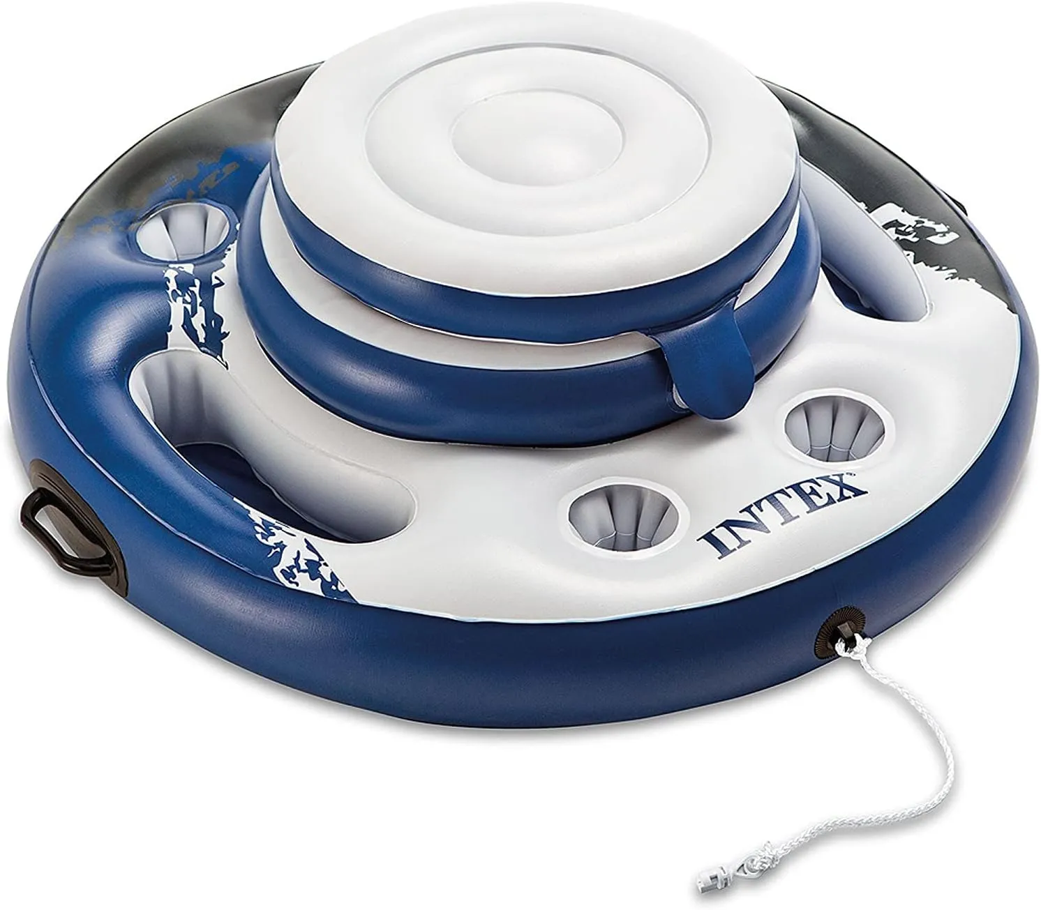 Intex Inflatable Mega Chill Cooler Float with Built-in Cup Holders