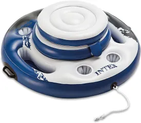Intex Inflatable Mega Chill Cooler Float with Built-in Cup Holders