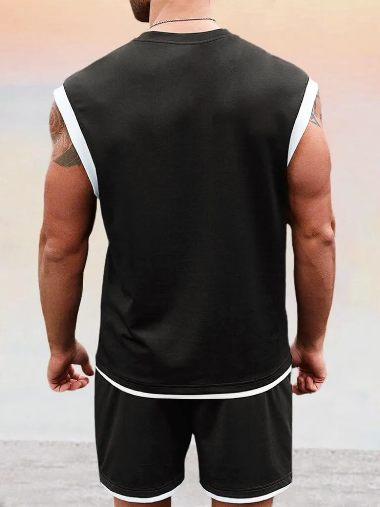 Loose Workout Tank Top Set
