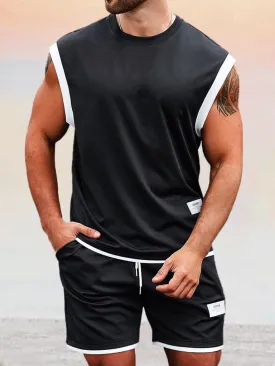 Loose Workout Tank Top Set