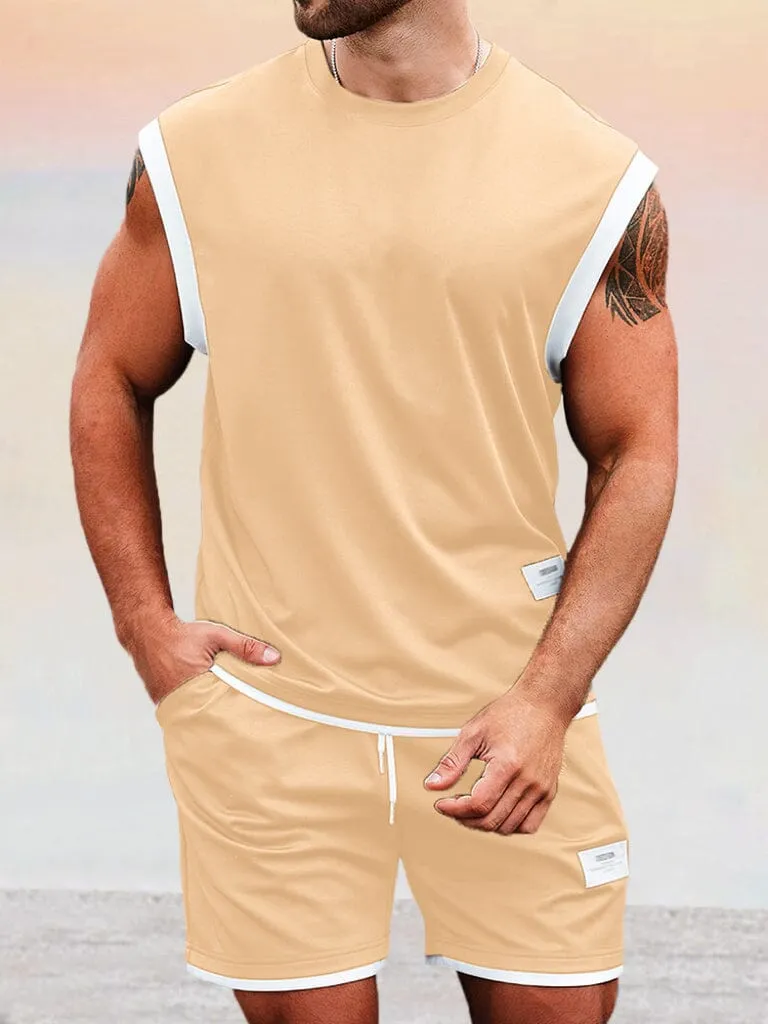 Loose Workout Tank Top Set