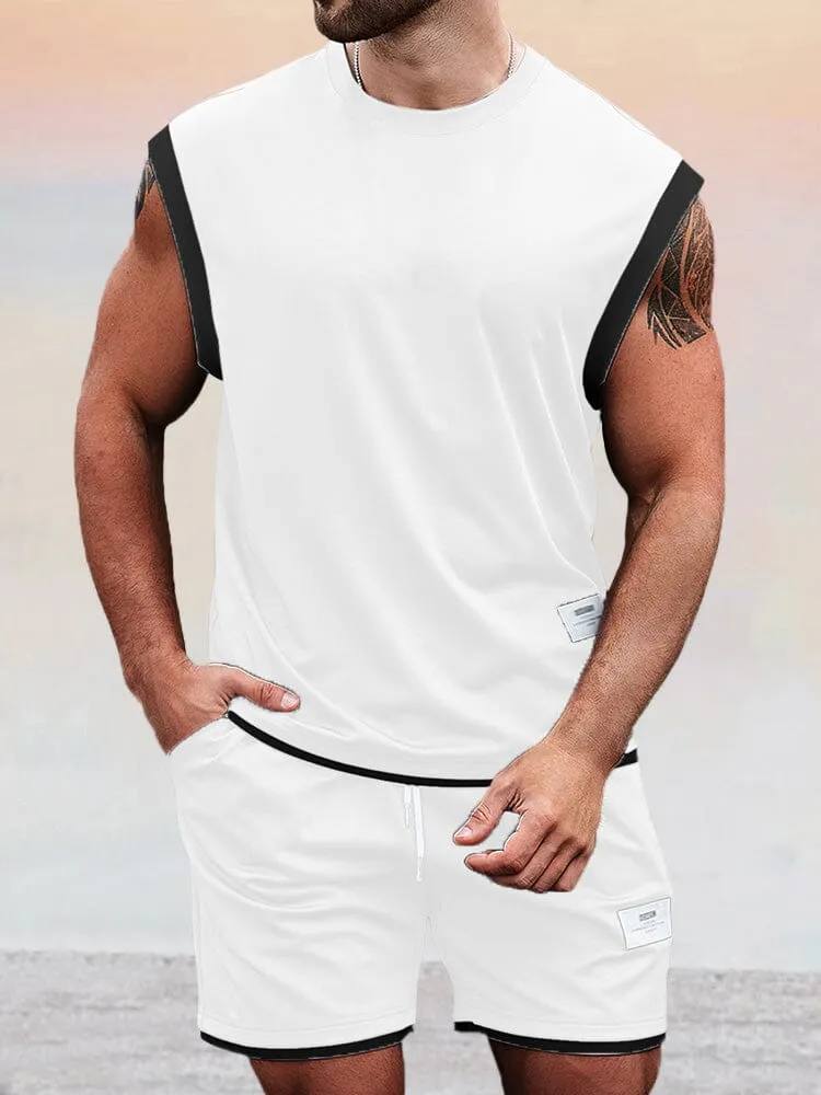 Loose Workout Tank Top Set