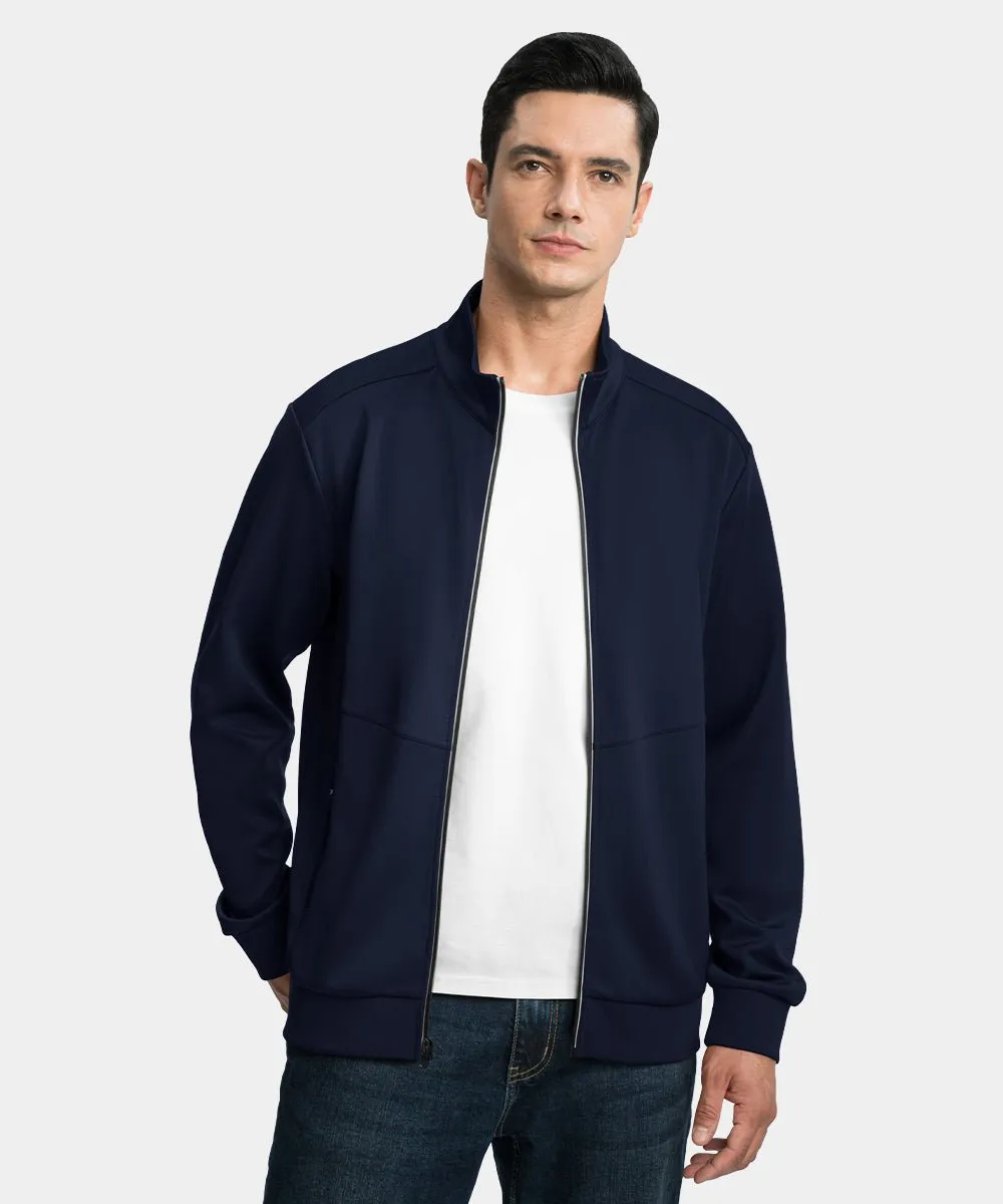 Men's Full Zip Elastic Sports Jacket