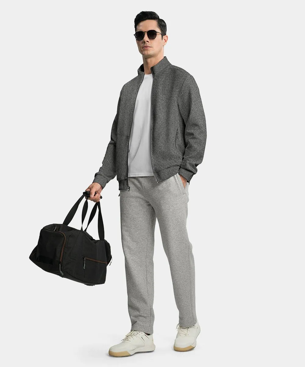 Men's Full Zip Elastic Sports Jacket