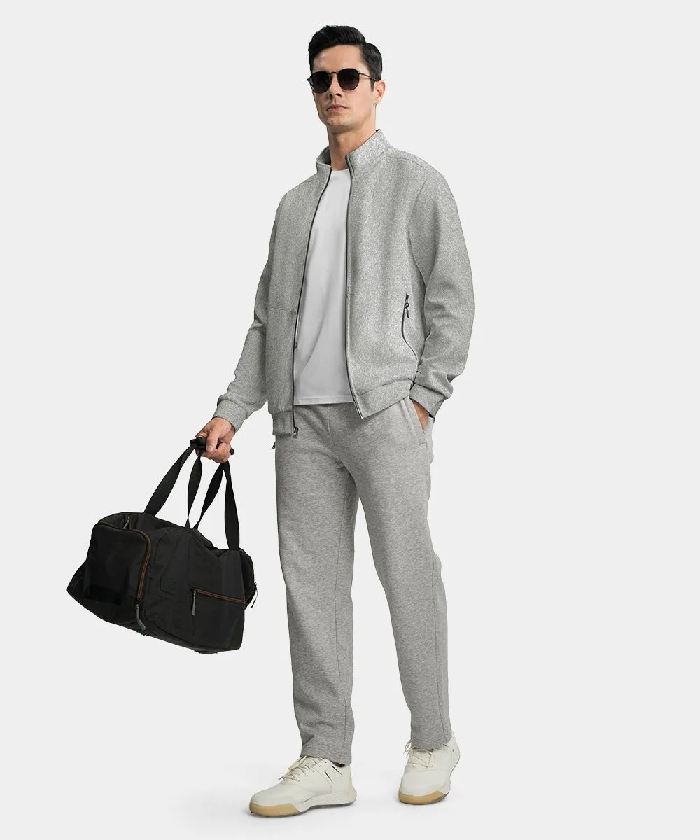 Men's Full Zip Elastic Sports Jacket