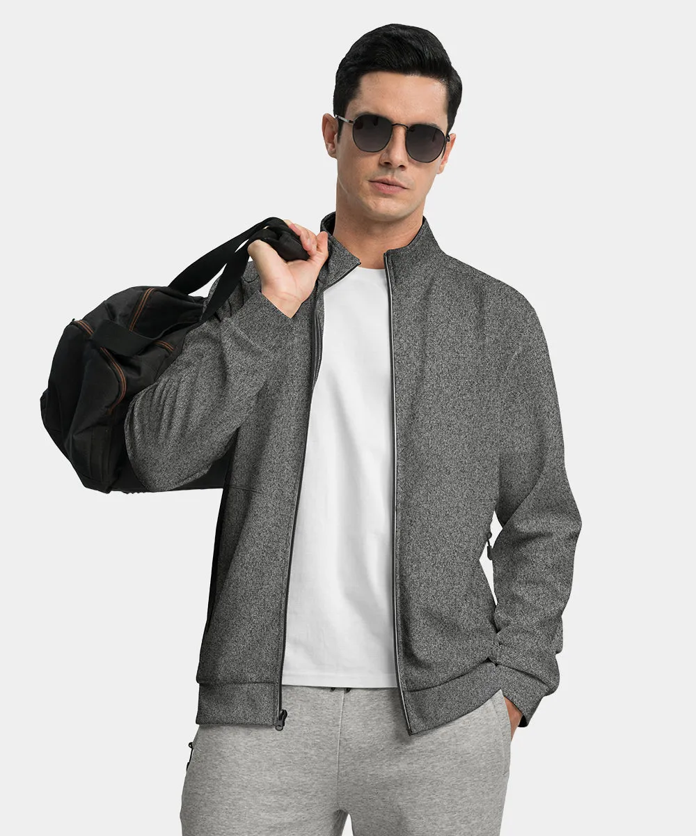 Men's Full Zip Elastic Sports Jacket