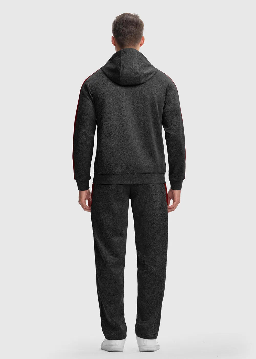 Men's Long Sleeve Causal Full Zip Tracksuits