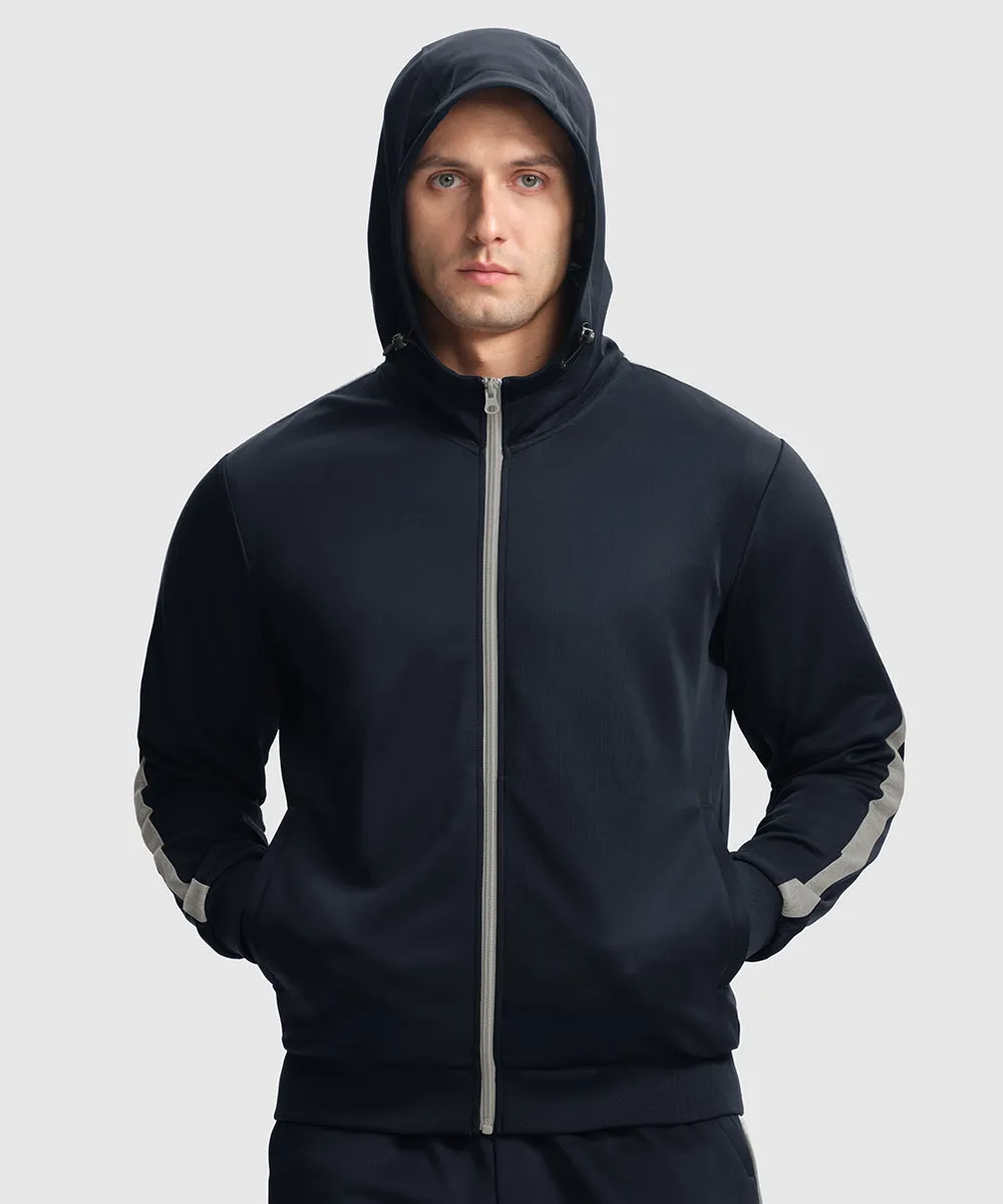 Men's Long Sleeve Causal Full Zip Tracksuits