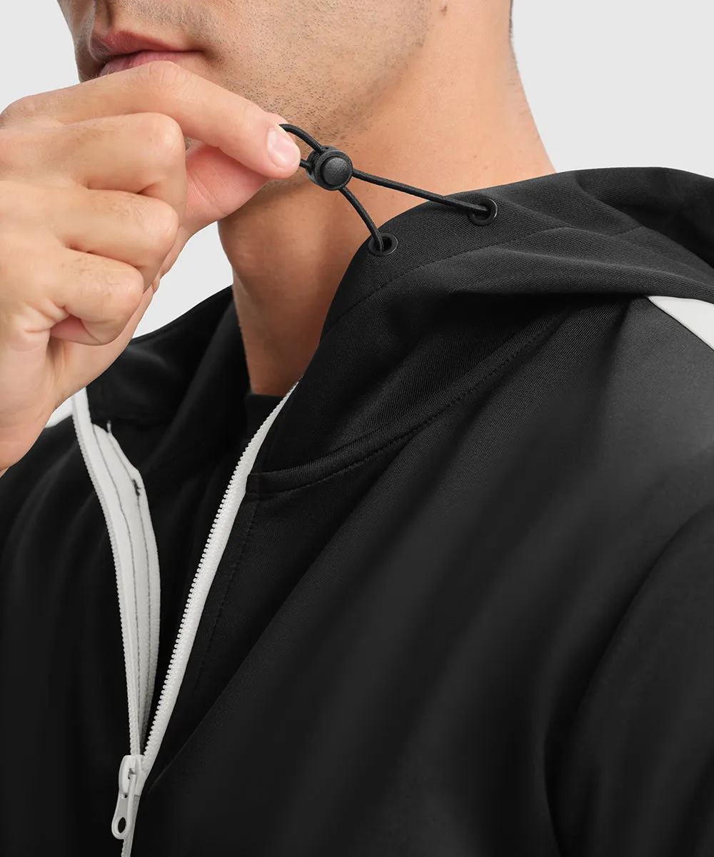 Men's Long Sleeve Causal Full Zip Tracksuits