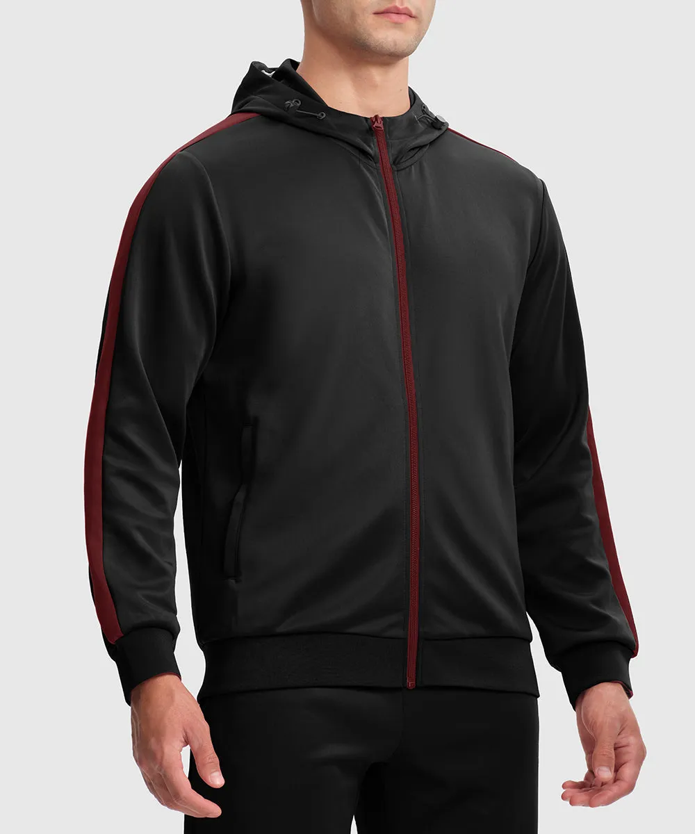 Men's Long Sleeve Causal Full Zip Tracksuits