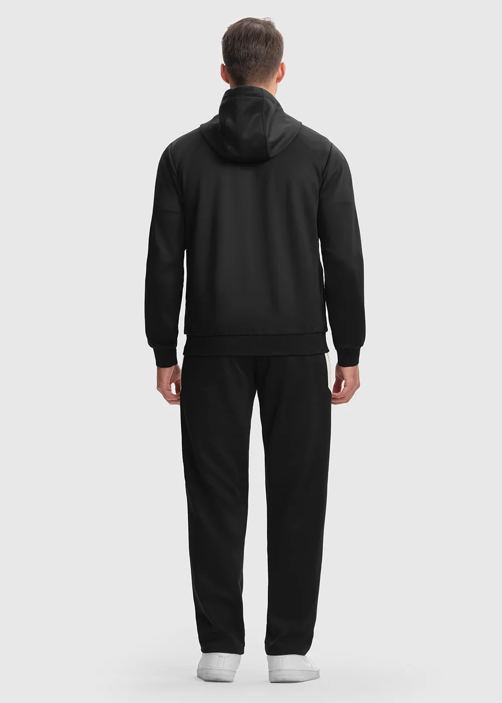 Men's Long Sleeve Causal Full Zip Tracksuits