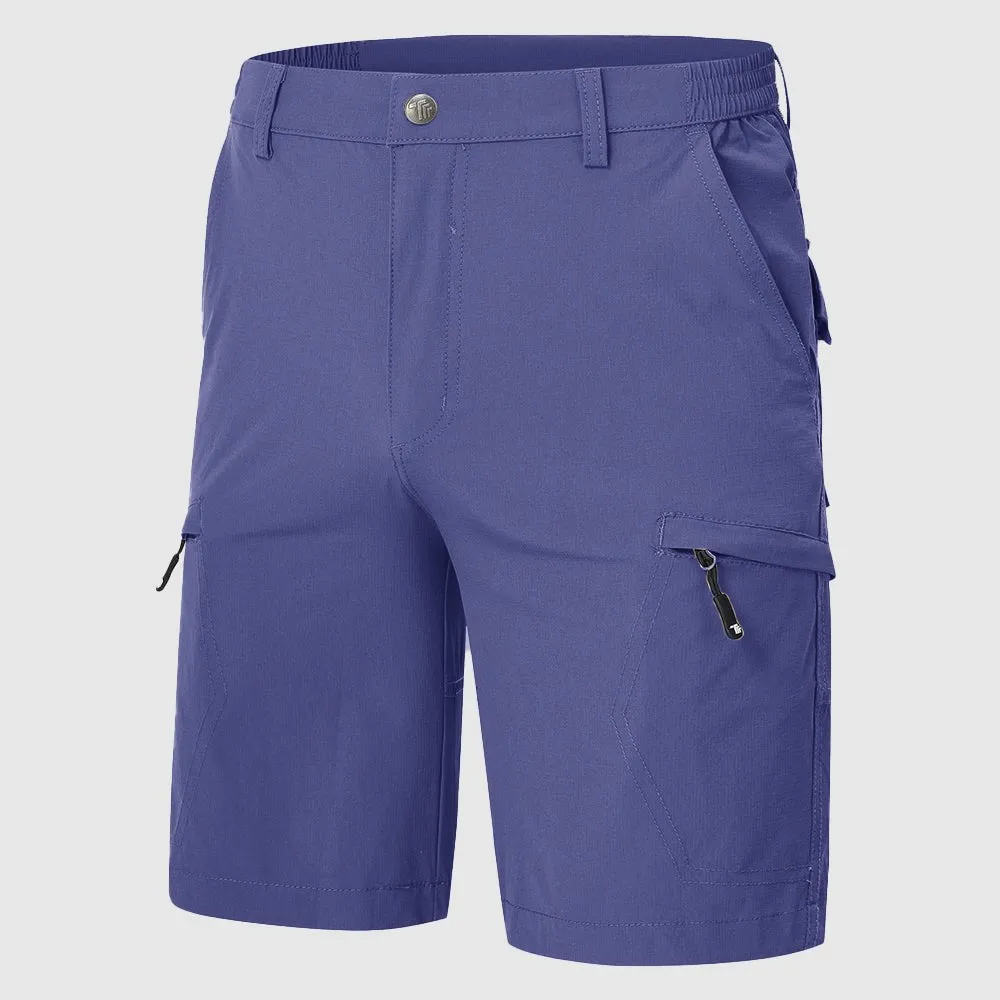 Men's Stretchy Quick Dry Cargo Hiking Shorts