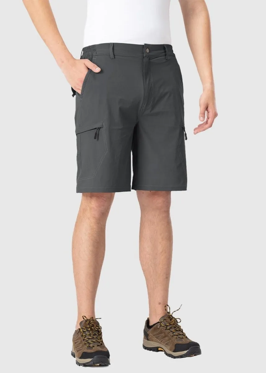 Men's Stretchy Quick Dry Cargo Hiking Shorts
